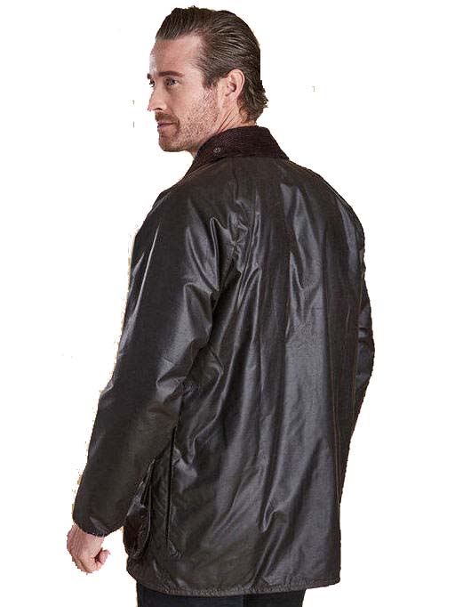 rustic barbour beaufort jacket wax waxed cotton